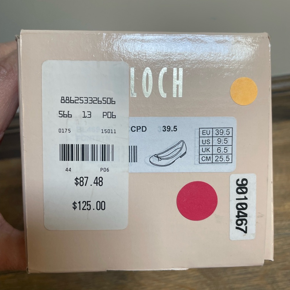 Bloch ballet flat shoes 39.5 pink - Picture 4 of 5